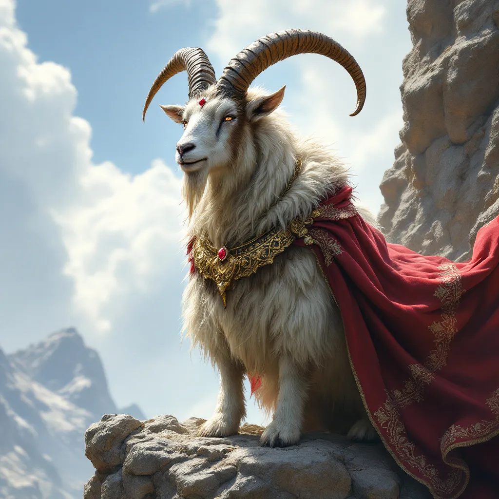 !flux11 the king of goats in charge