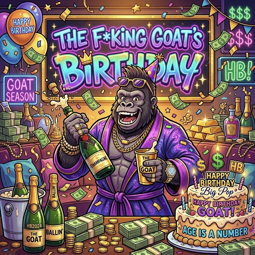 The F*king Goat is celebrating her birthday, thank you for being part of this wonderful world of Bi…