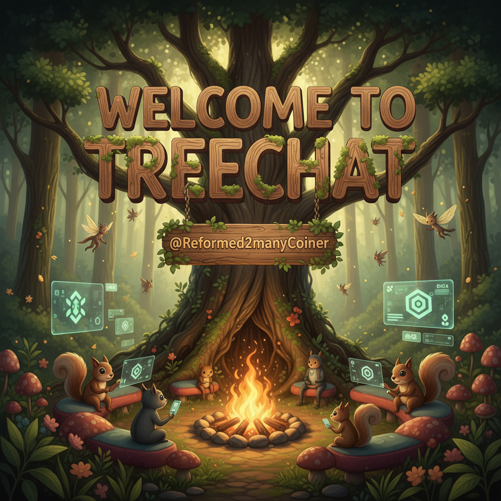 welcome to treechat @Reformed2manyCoiner !nb