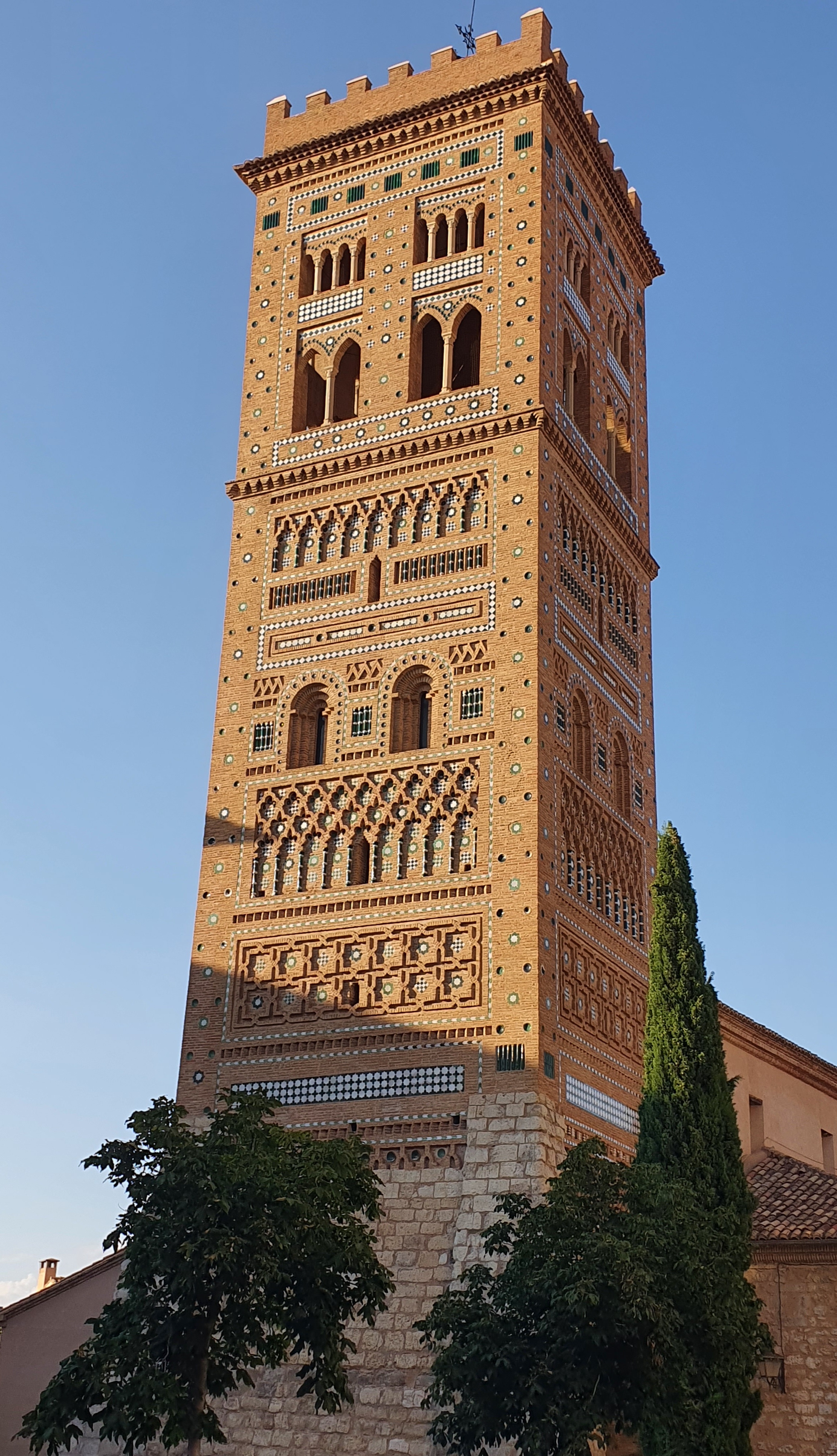 Mudejar tower. Teruel. Spain