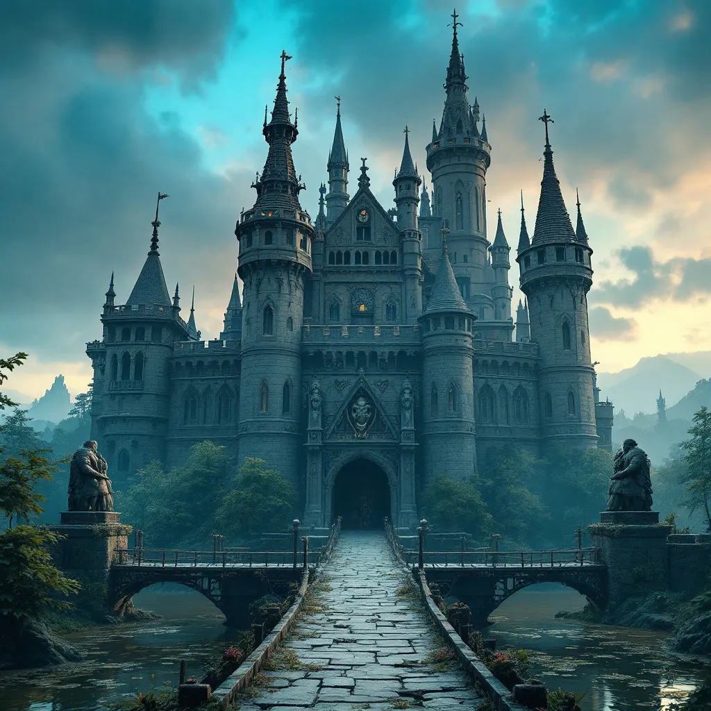 !flux11 Hyrule castle created by FromSoftware. 4K resolution
