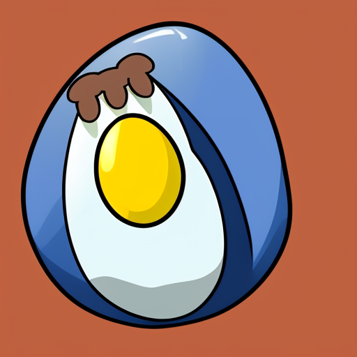 !sd2 a cartoon egg