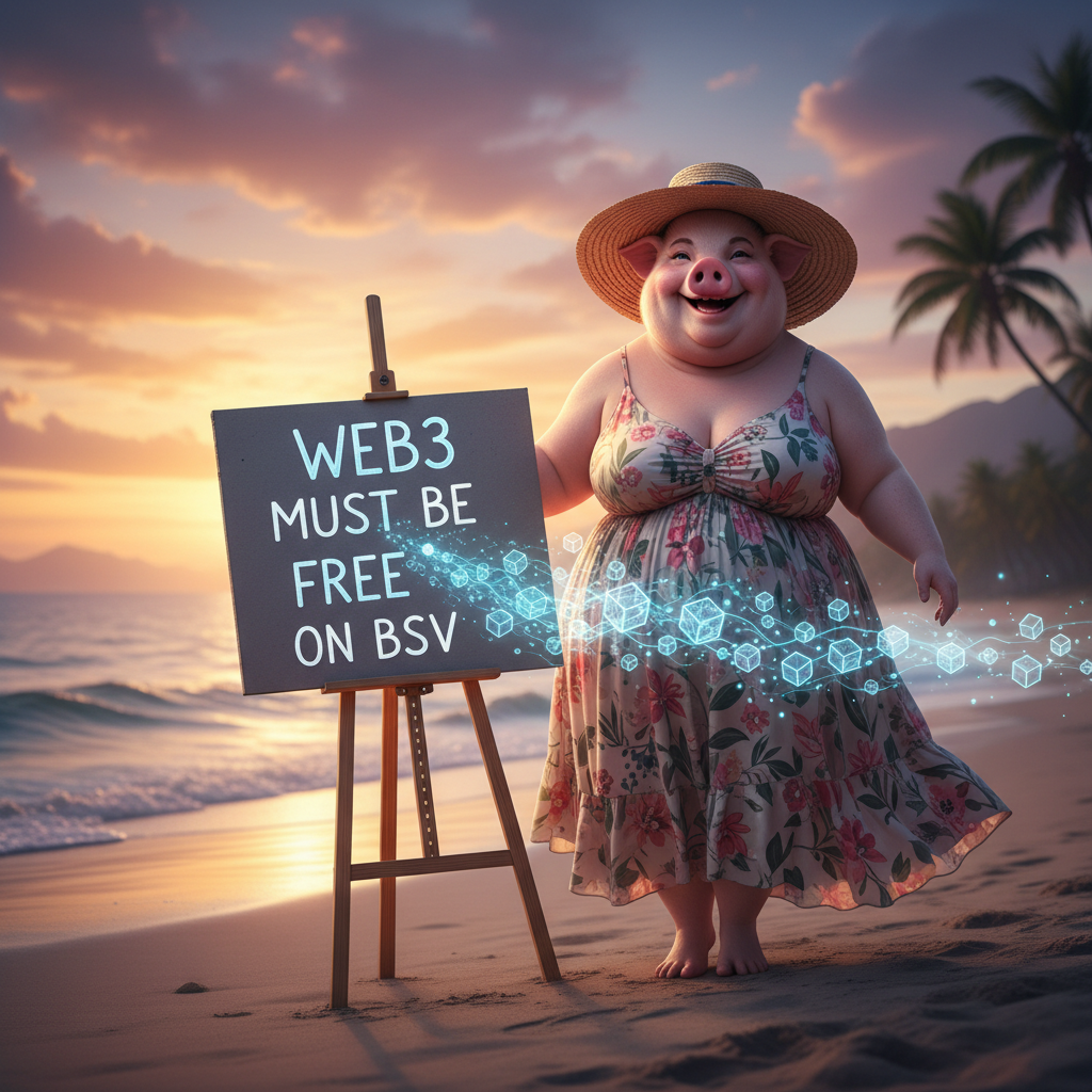Miss Big Pig had a good day, she goes for a walk to watch the sunset. She wants to remind everyone …