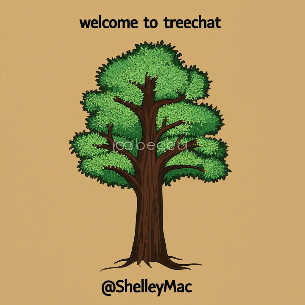 welcome to treechat @ShelleyMac !flash