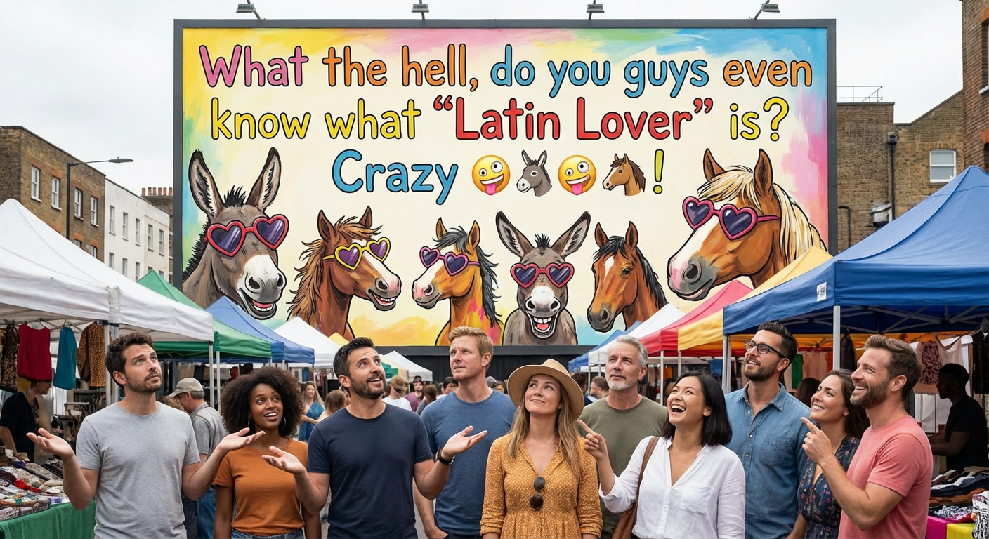 !nbpro What the hell, do you guys even know what Latin Lover is? Crazy 🤪🫏🤪🐴!