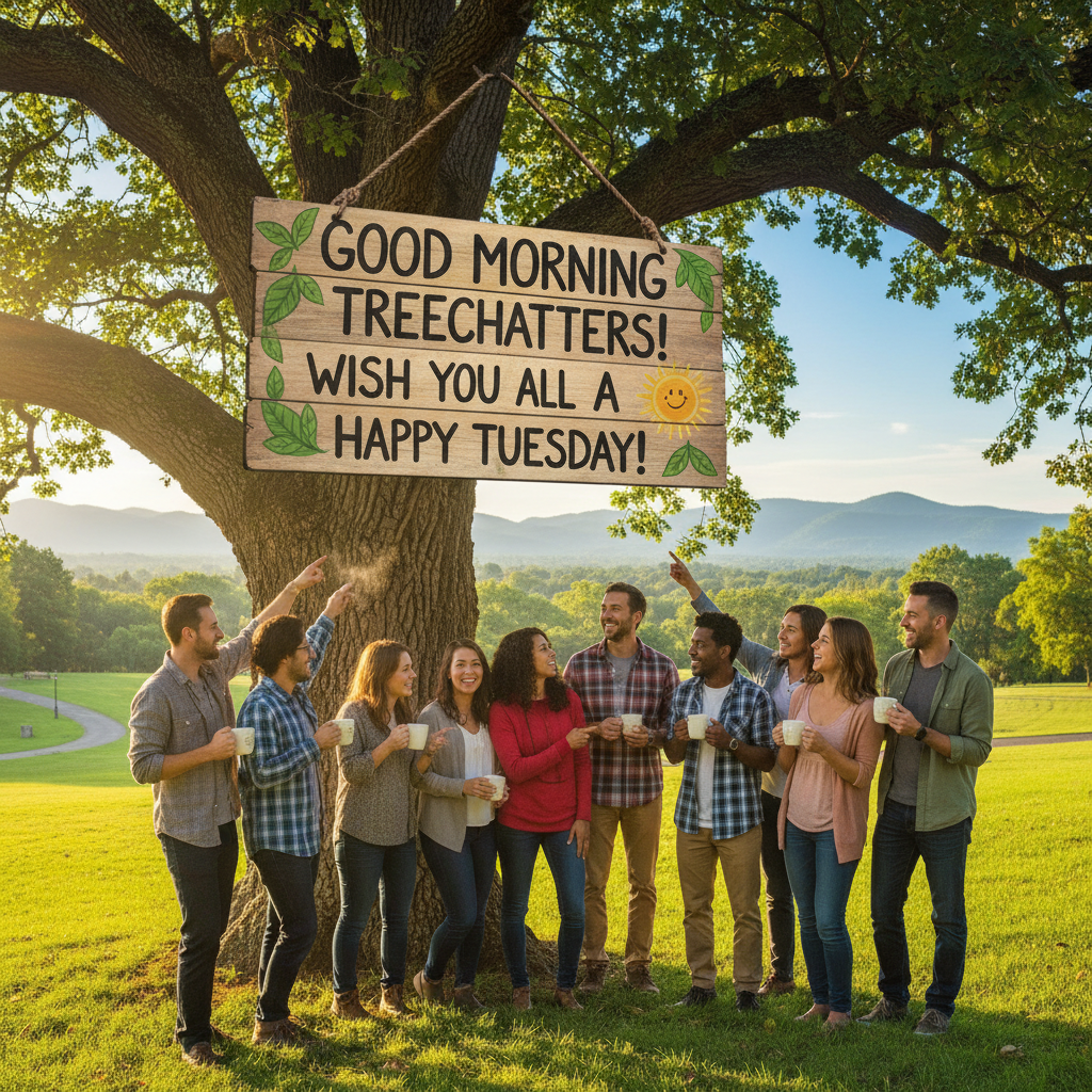 !nb Good morning treechatters!
Wish you all a happy tuesday!