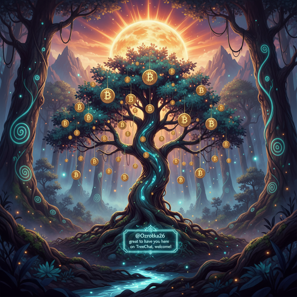 @Ozrokka26 great to have you here on TreeChat, welcome! The most fabulous tree dripping with Bitcoi…