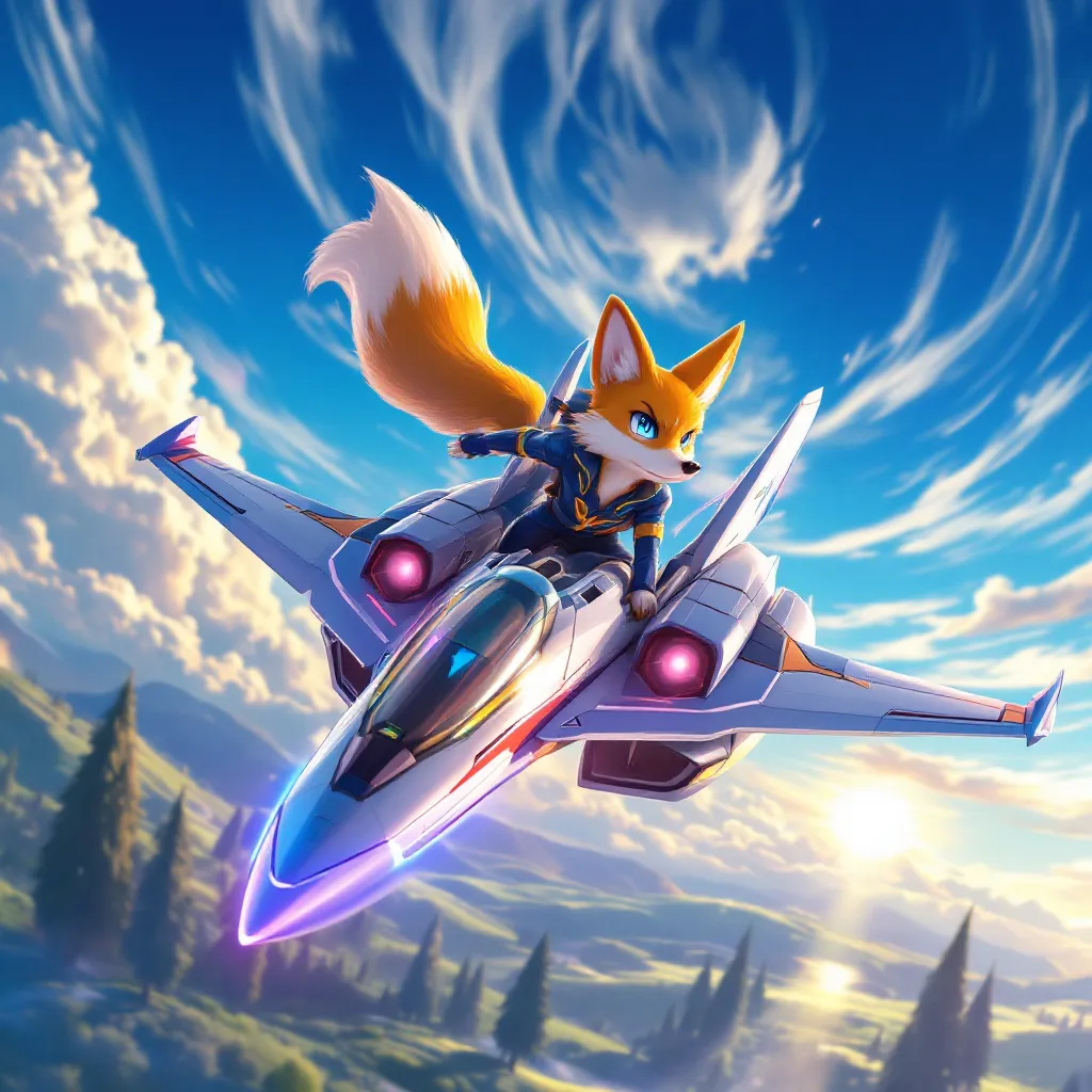 !flux11 Starfox in 4K.
