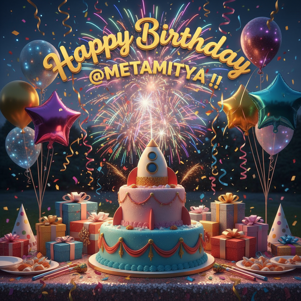 Happy Birthday @metamitya !! 🎂🎁🎊🎉🎆!nb
