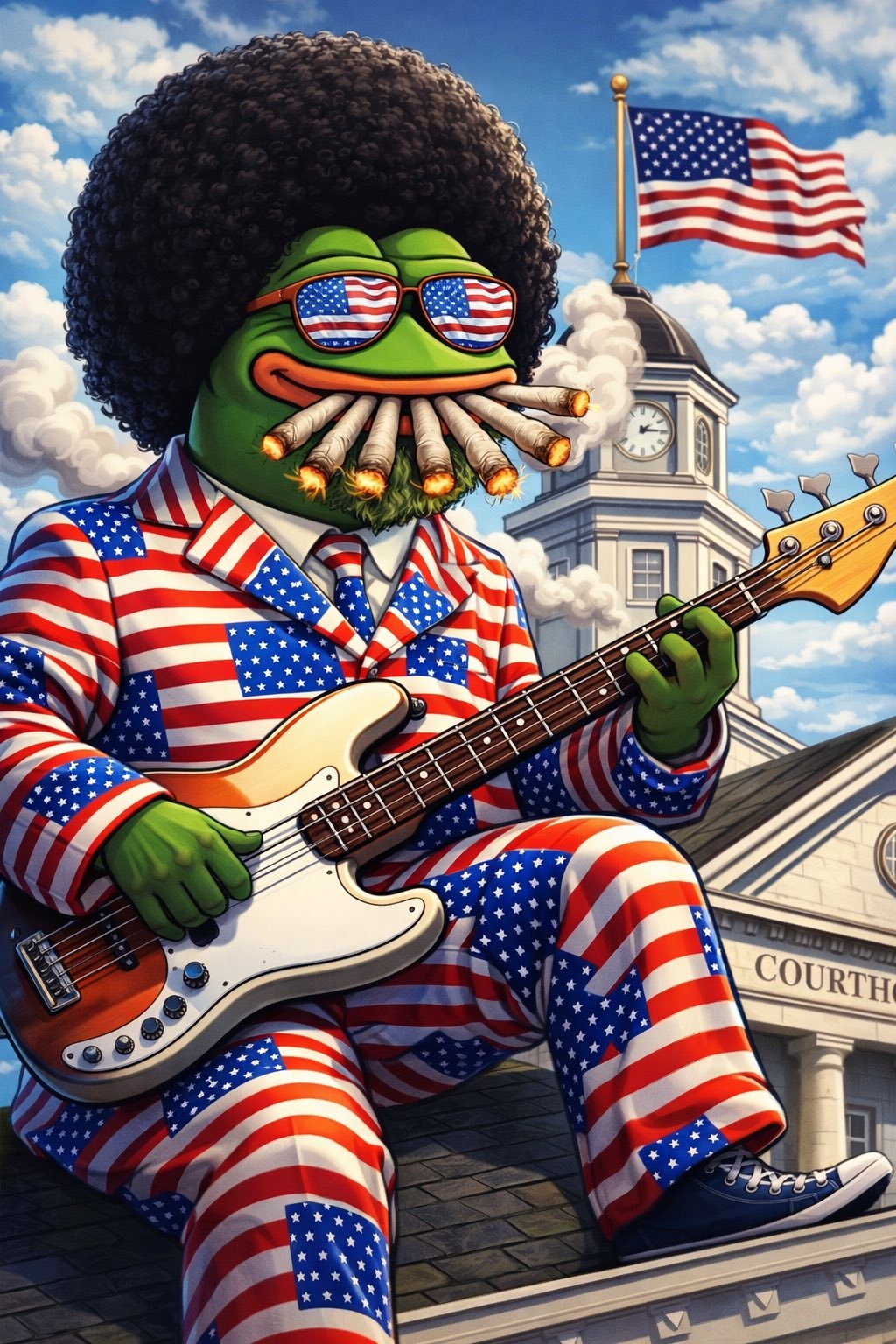 American hero Afroman sues Adam's County Police.
They stole his mother's lemon pound cake!  Kek