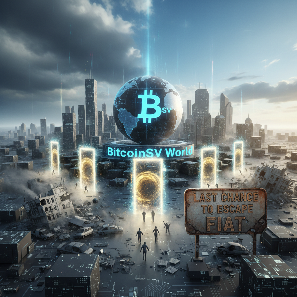 BitcoinSV World last chance to escape Fiat  !nb