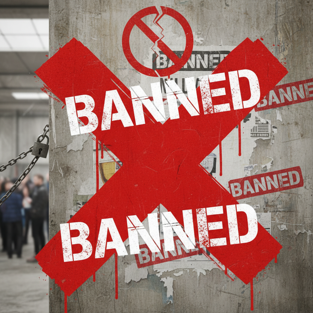 Banned is what X stands for.. !nb