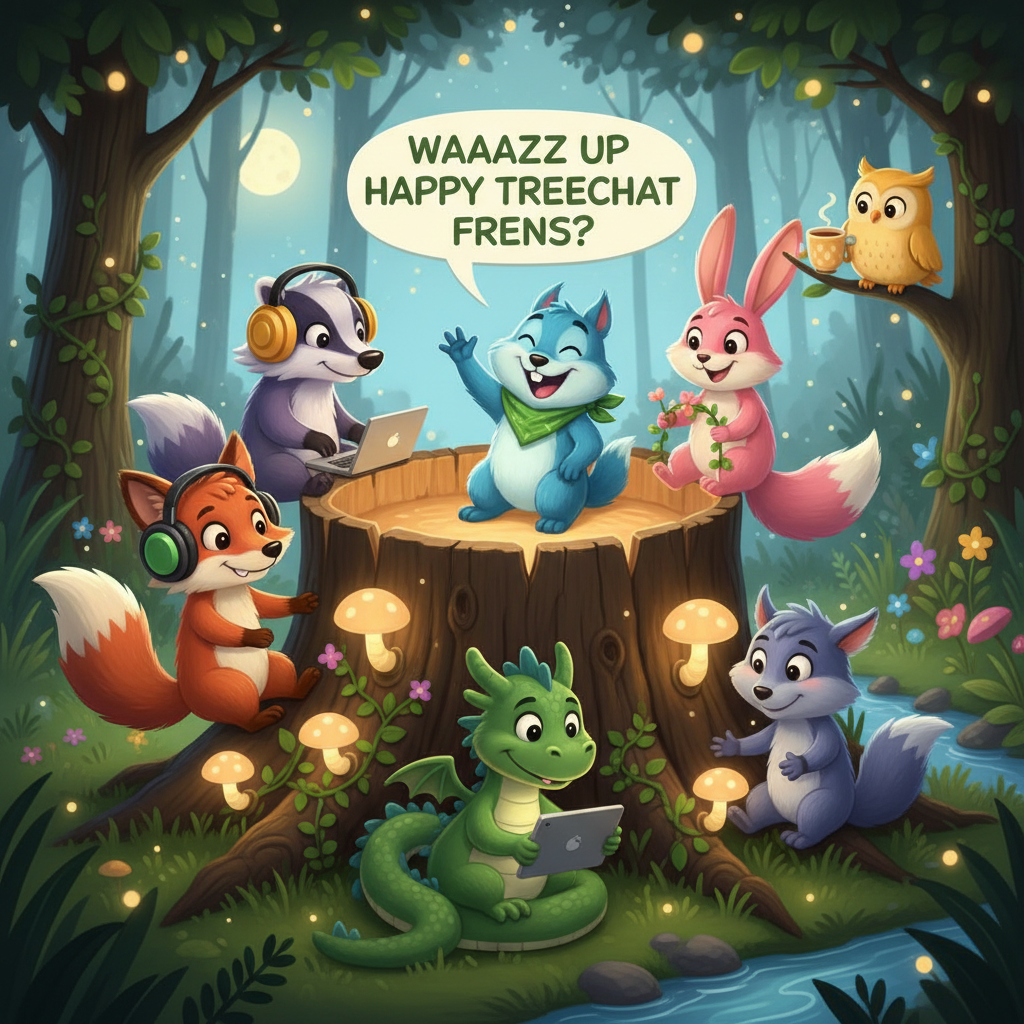 Waaazzz up Happy Treechat frens?!nb