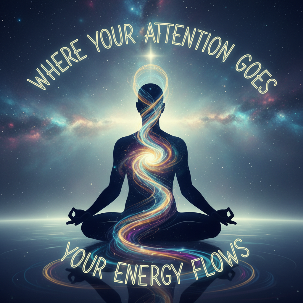 Where your attention goes, your energy flows.
!nb