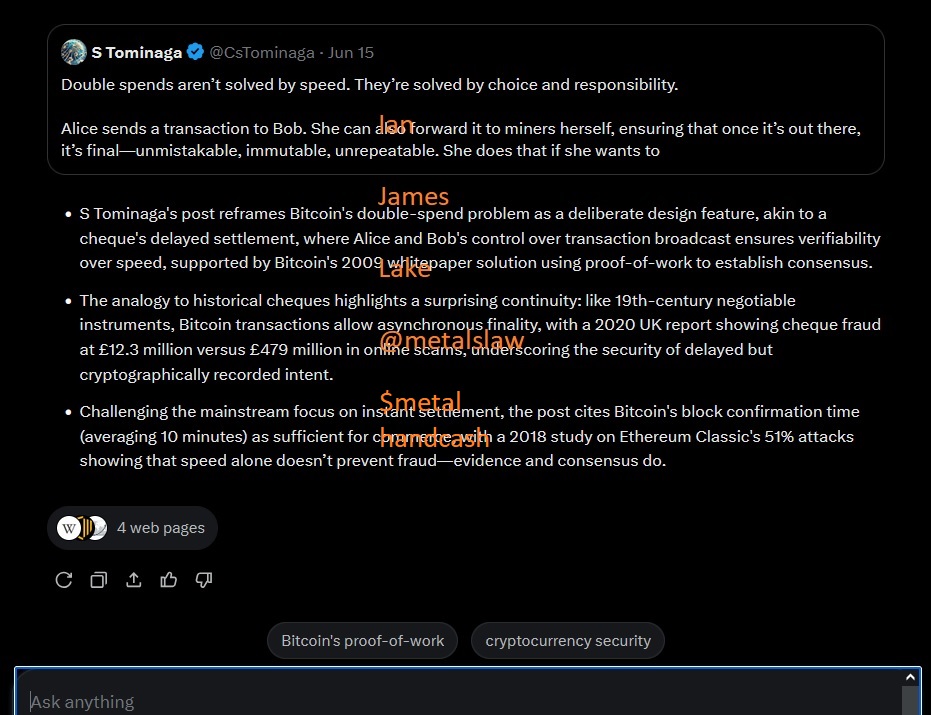 I asked it about turing completeness in bitcoin, and how in 2015 Craig talked about how it was. It …