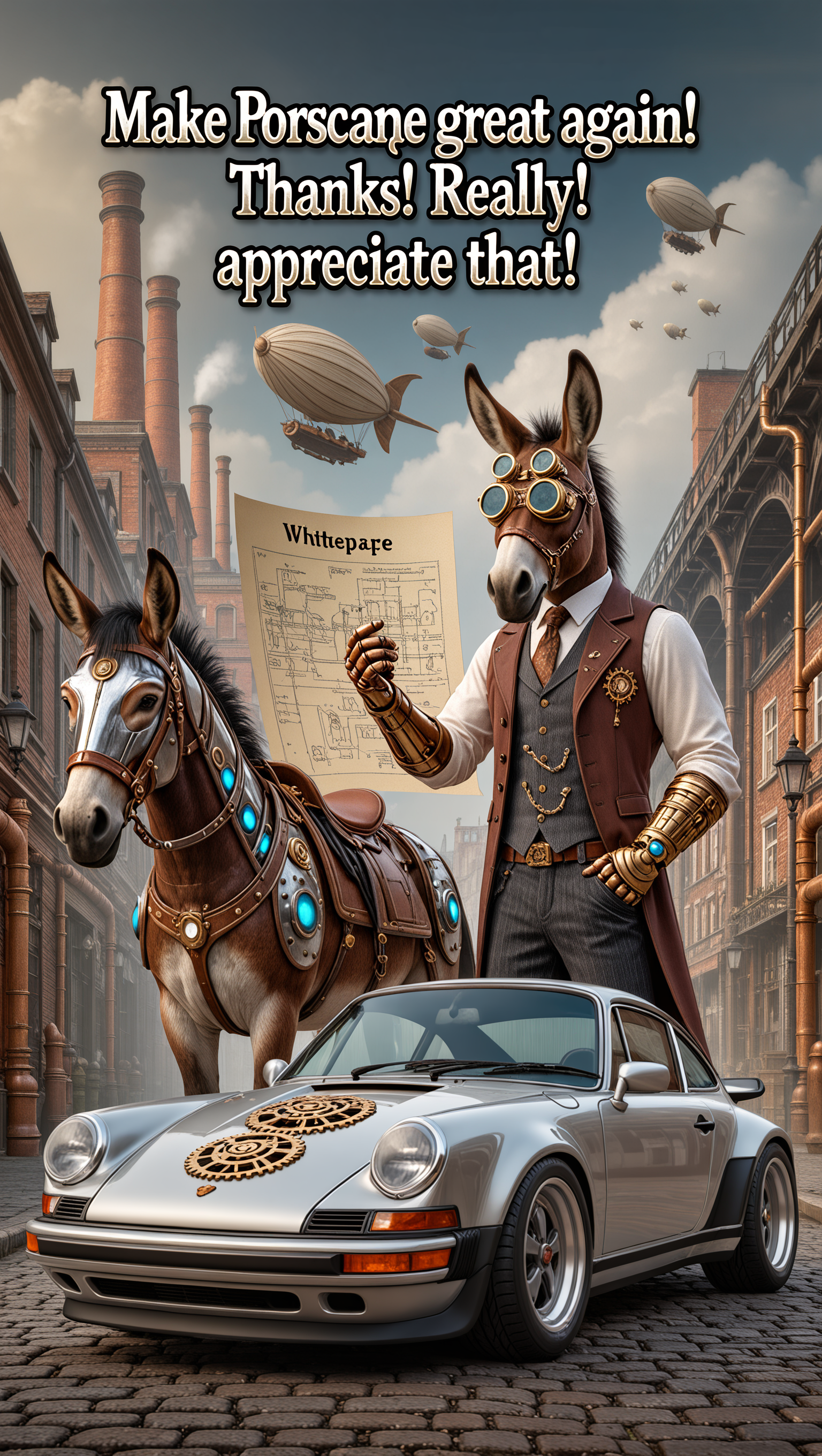 Stupid Things2009* IAAI-make PORSCHE great again 🤪🫏🤪🐎🚗🏎️🦸‍♂️💪👨‍🔬
#11 🤪🐴 POWER 🚗🎶🎶