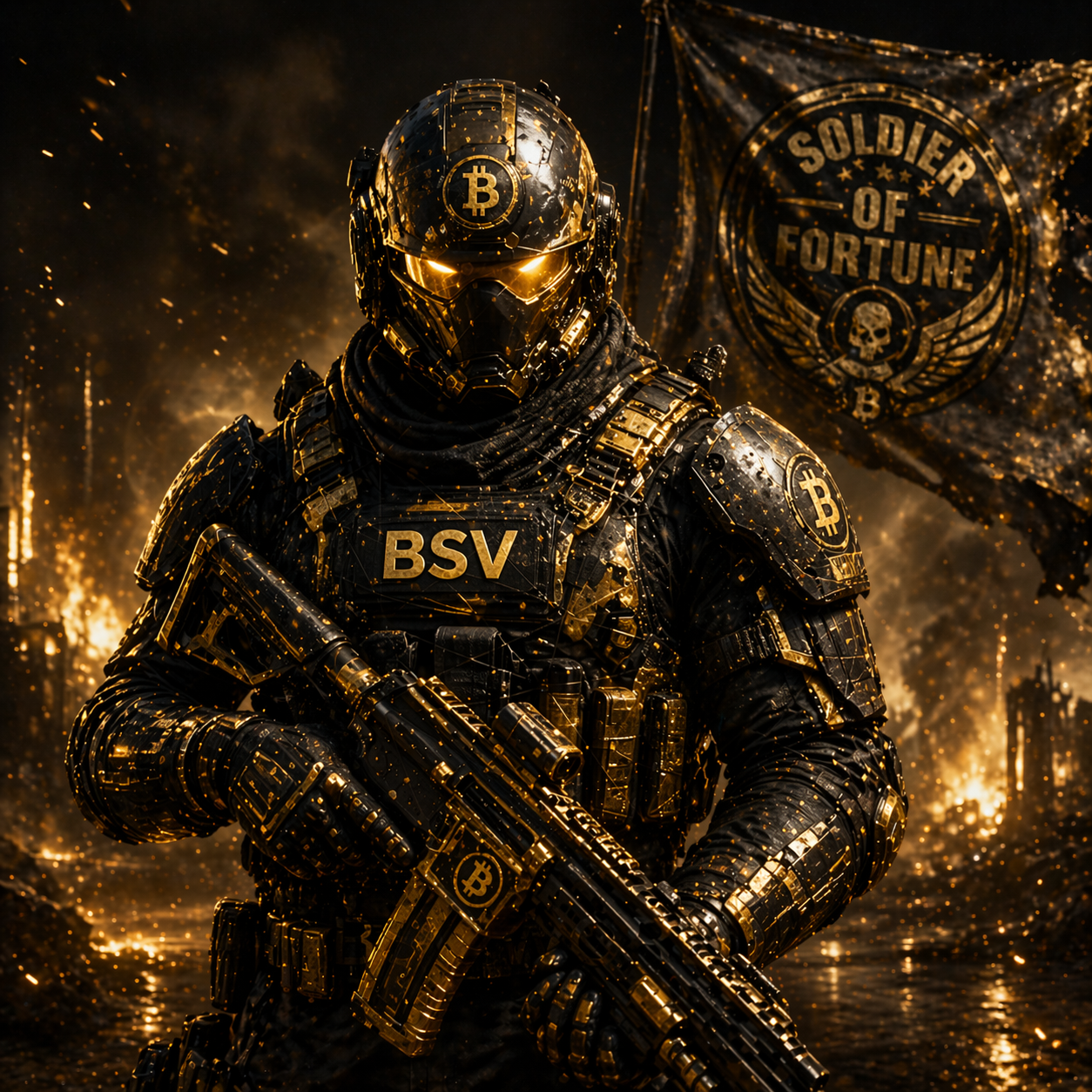 ⚔️ HE HAS ARRIVED ⚔️
SOLDIER OF FORTUNE
1/1 NFT — LIVE NOW

He doesn’t follow orders.
He doesn’t wait…