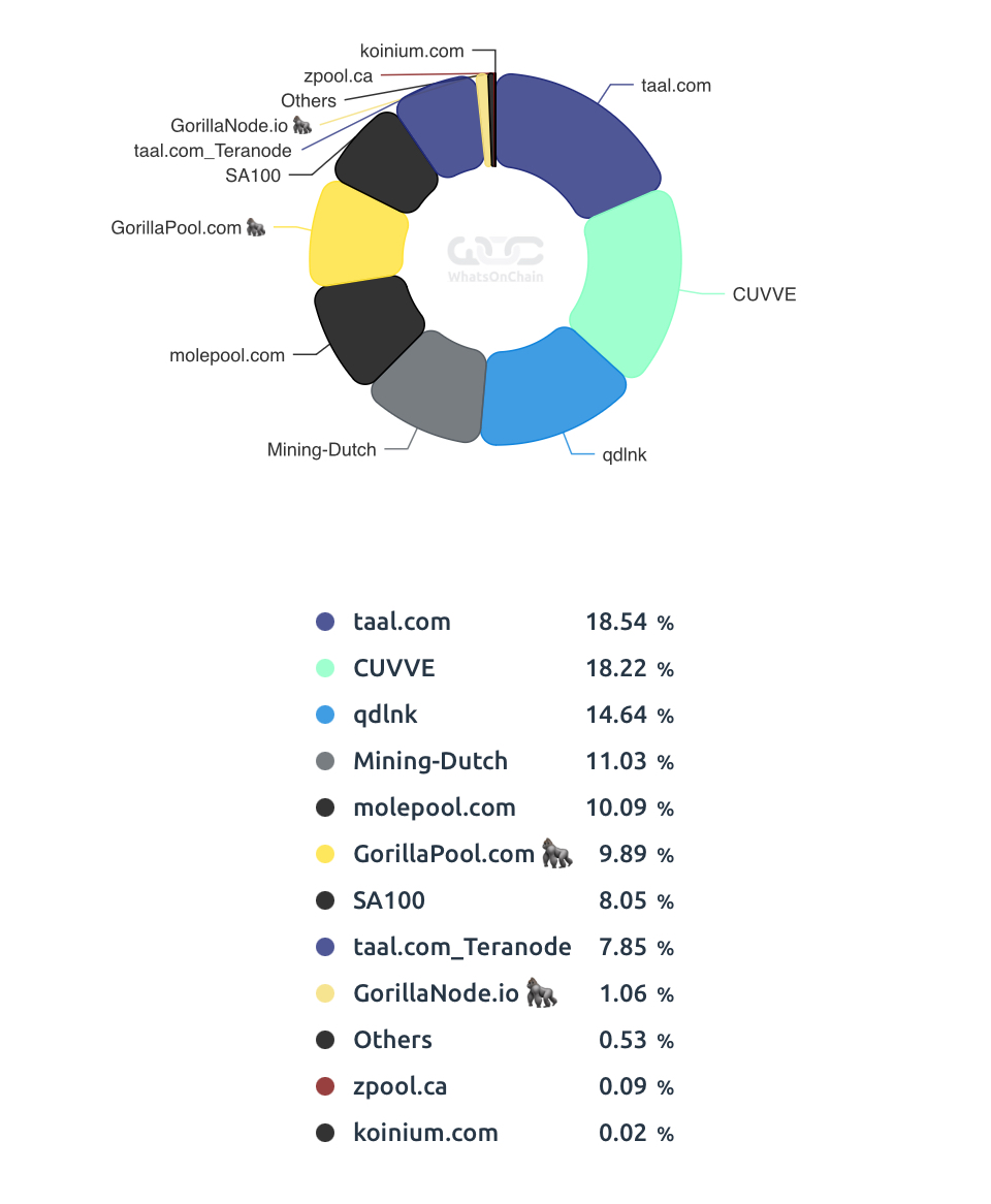 Welcome new miners to the BSV network.
