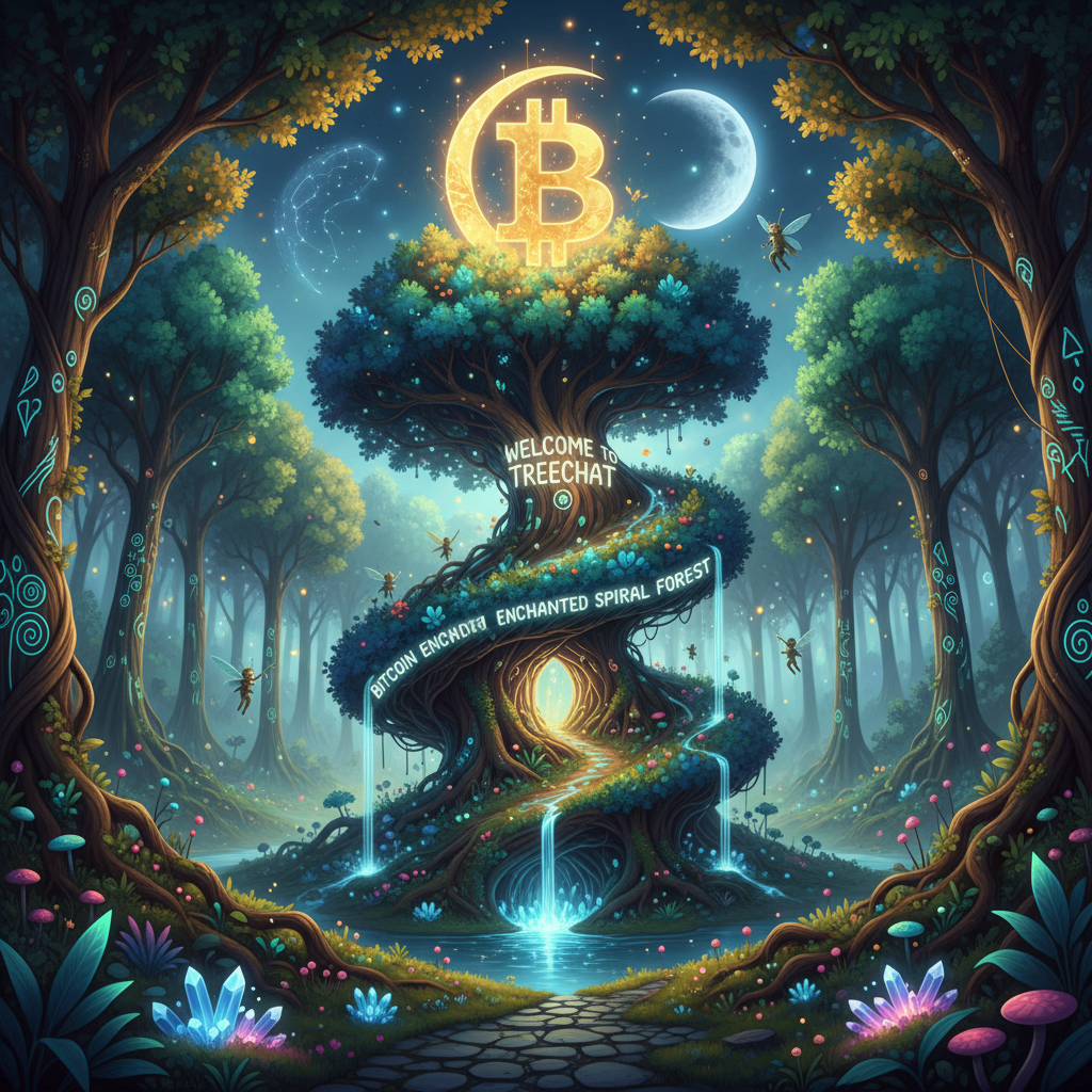 Welcome to treechat Bitcoin enchanted spiral forest. !nb