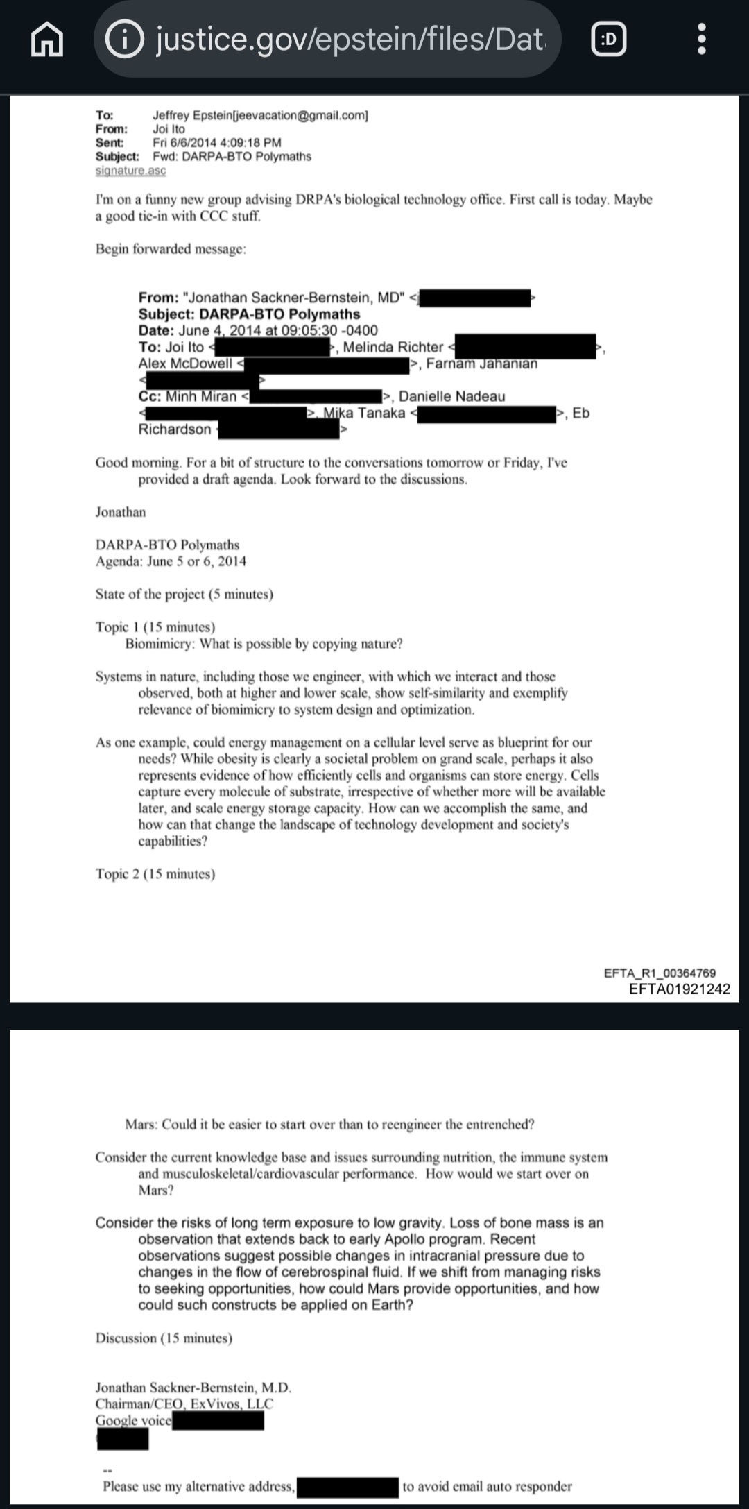 https://x.com/i/status/2028253628931137547

Why was the DARPA BTO in regular contact with Epstein V…