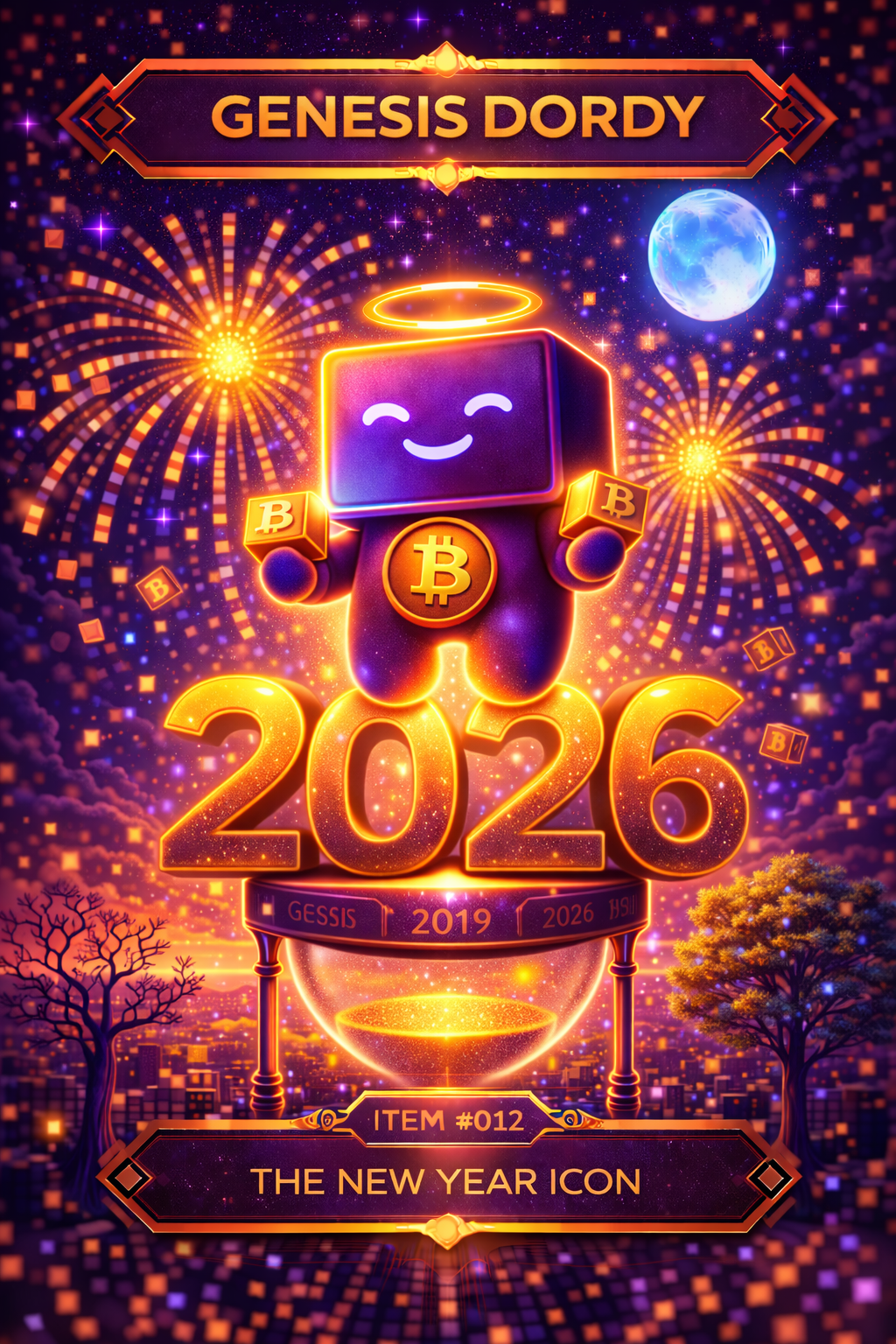1️⃣2️⃣ Genesis Dordy 2026 – The New Year icon
  Start Bid: 2 $BSV @Bsvcrypto