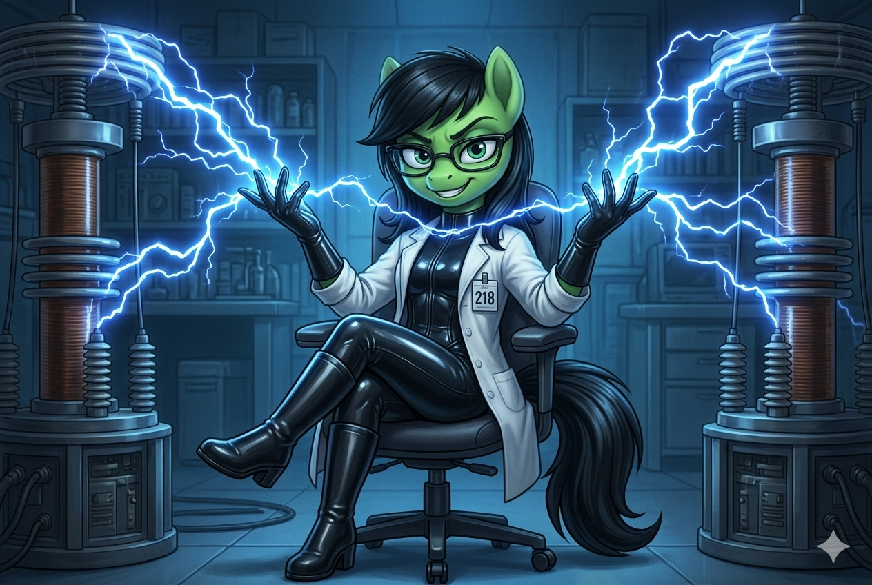 tesla didnt die he just reincarnated in equestria