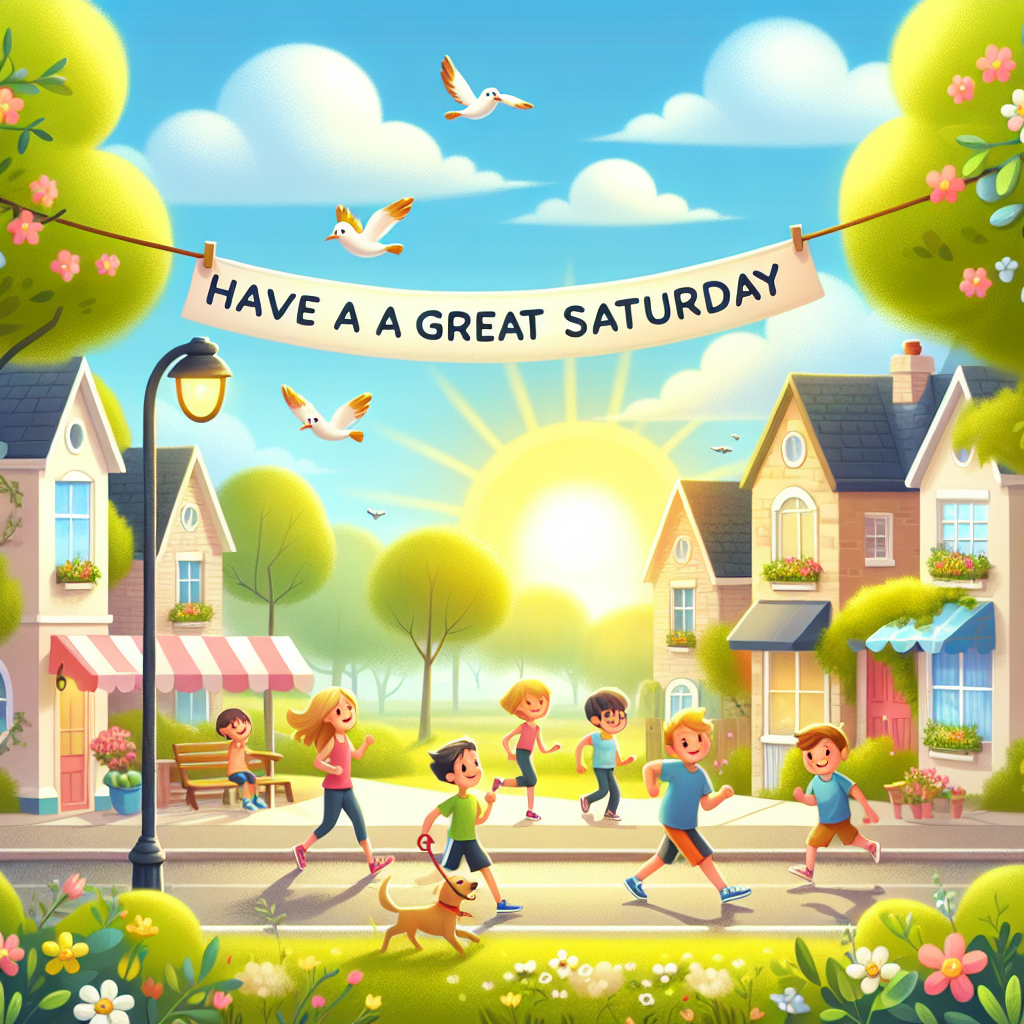 Good morning everybody. Have a great Saturday. !dalle