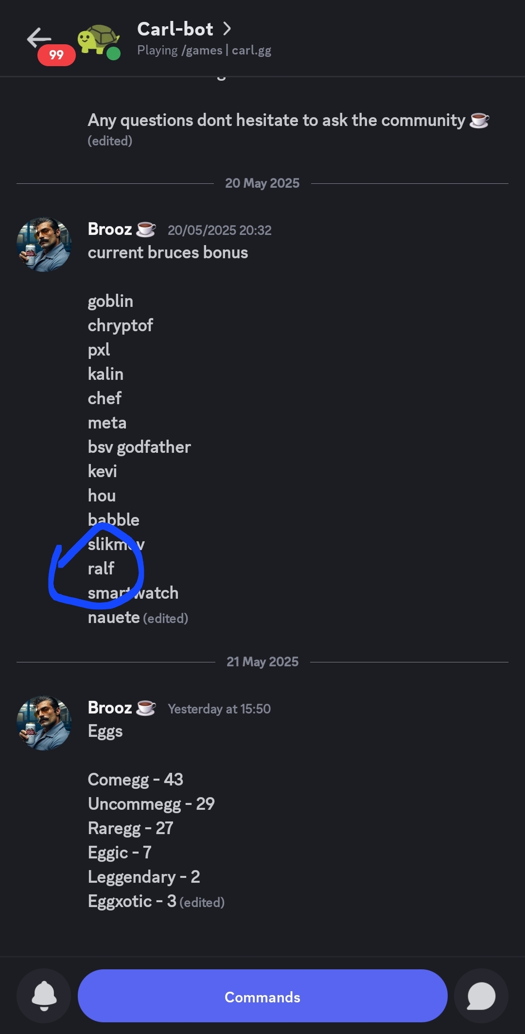 you're already in ser
