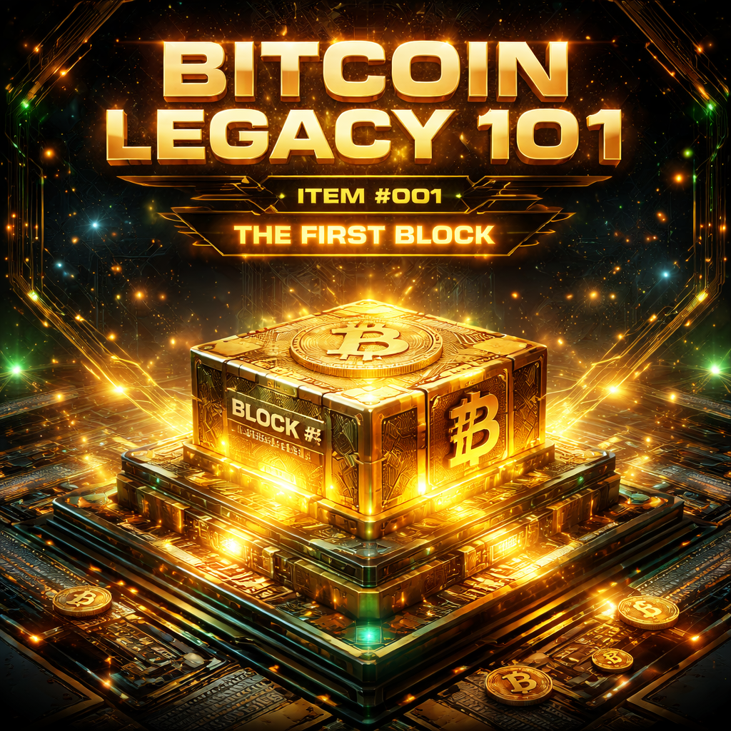 🟨 ITEM #001 — The First Block