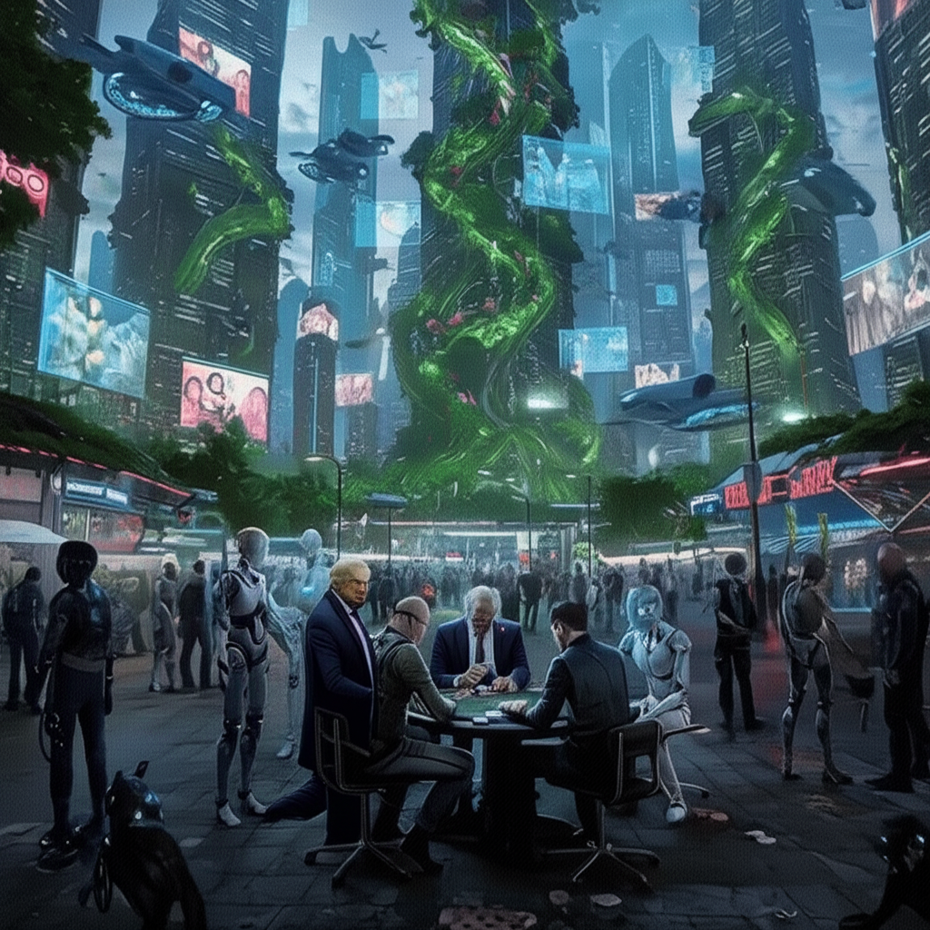 !edit Add Mr. Trump and Mr Musk in the poker table.