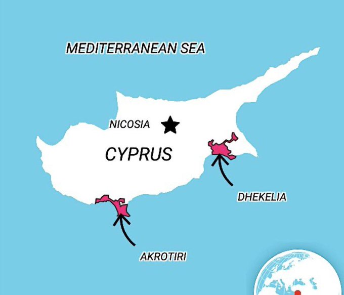 Iran just shot 2 missiles at Cyprus ... #breaking