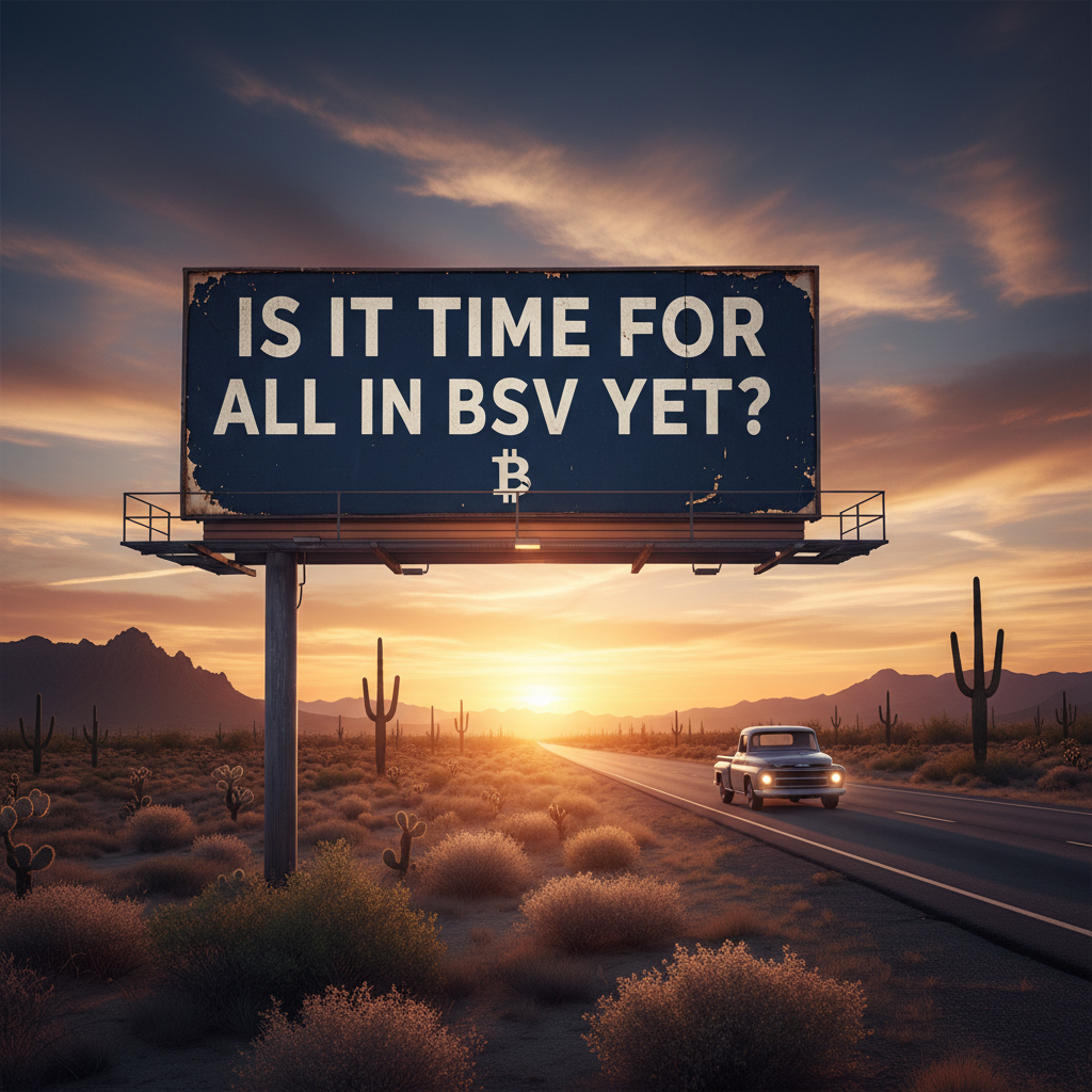 Is it time for all in BSV yet? !nb