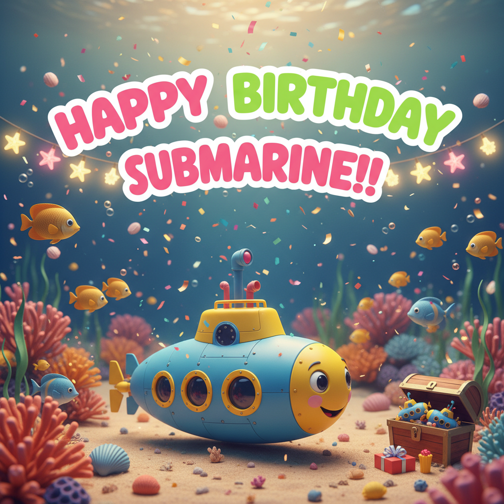 Happy Birthday Submarine!! !nb