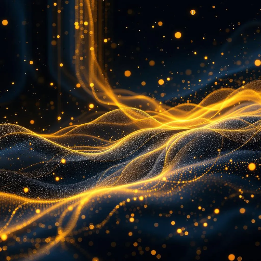 📈 Market-Based Algorithm
A beautiful abstract visualization of ideas being ranked by flowing golden…