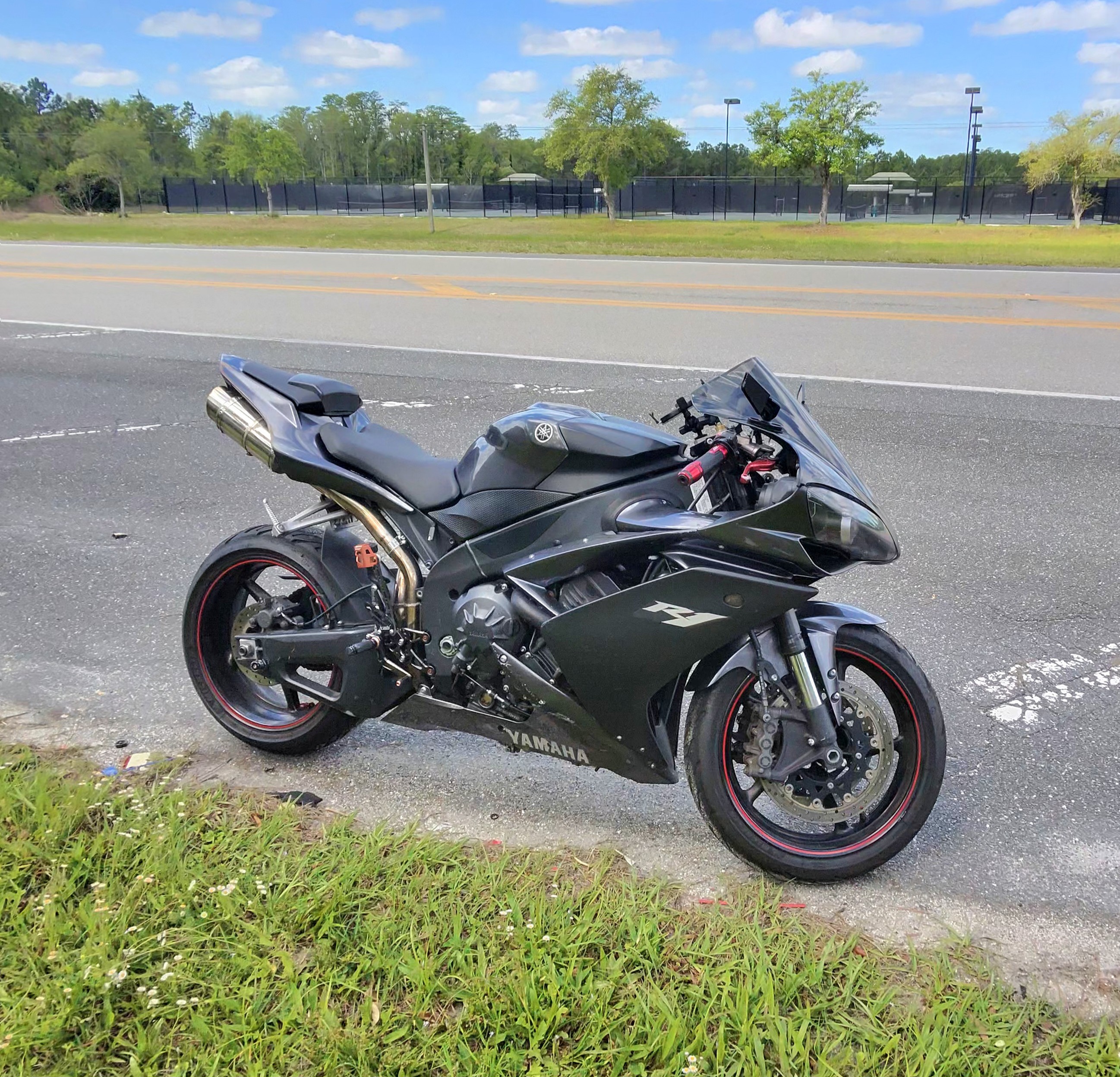 Who else rides?  Share your bike pic. 
2007 R1.  Dont ask, yes its fast.  
100 mph in 1st gear.  
N…