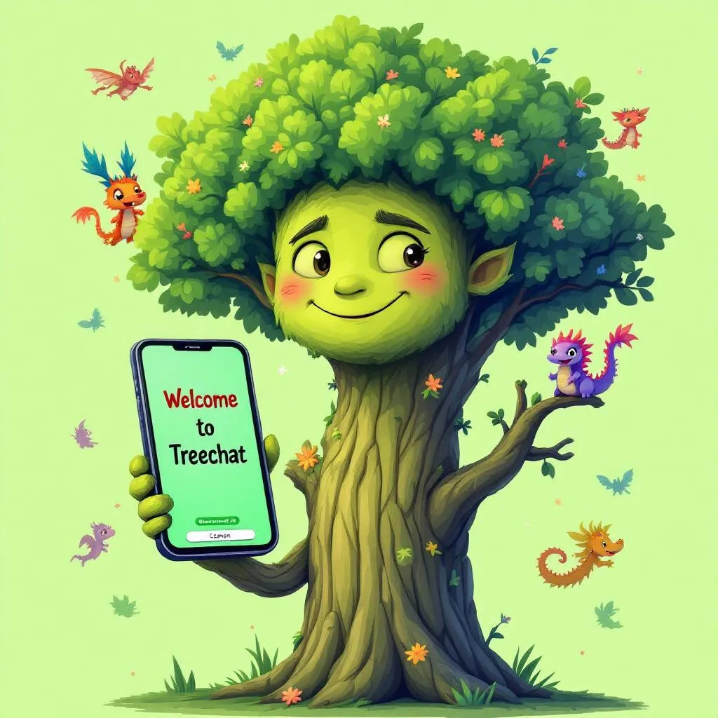 !flux Welcome to Treechat 🌳 📱 🐉 🐲