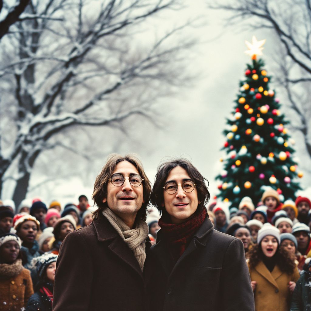!flux11 ANSWER: John Lennon & Yoko Ono With the Harlem Community Choir, “Happy Xmas (War Is Over)”