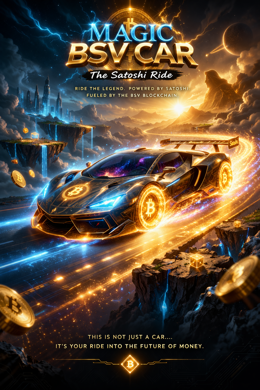 🚗✨ MAGIC BSV CAR: The Satoshi Ride — FULL COLLECTION DROP
8 Legendary Machines.
1 Collection.
∞ Pow…