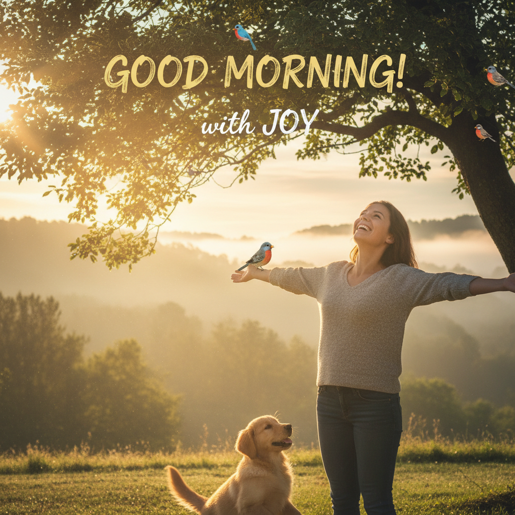 !nb good morning with joy