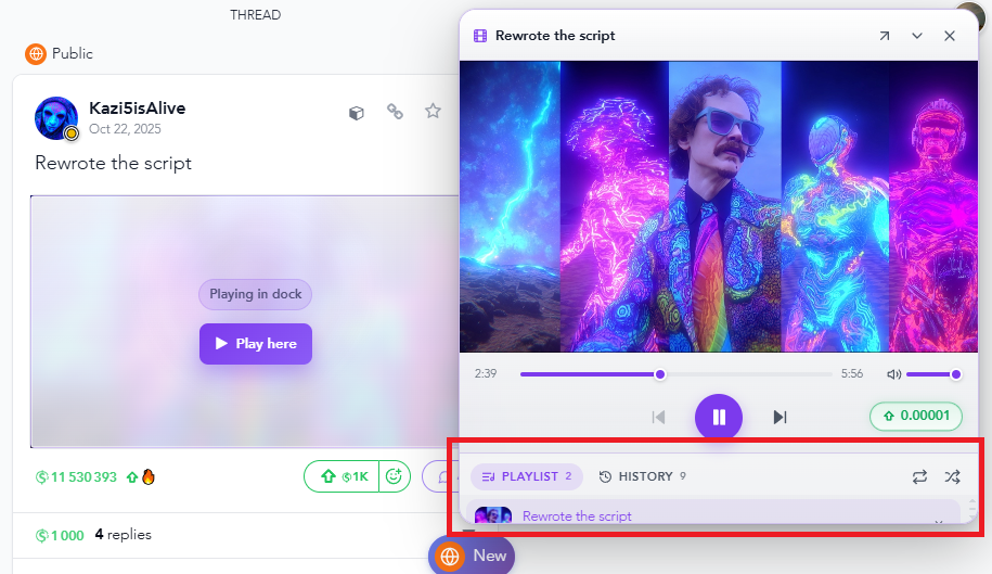 Of course.
Steps to reproduce:
1. Remove all the tracks from the playlist.
2. Click on the Video Ac…