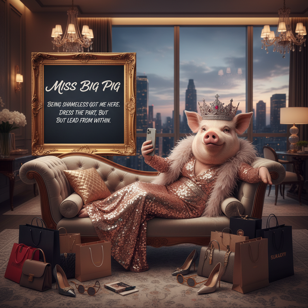 Miss Big Pig says being shameless is what got her to the top of the social media influencers. You c…