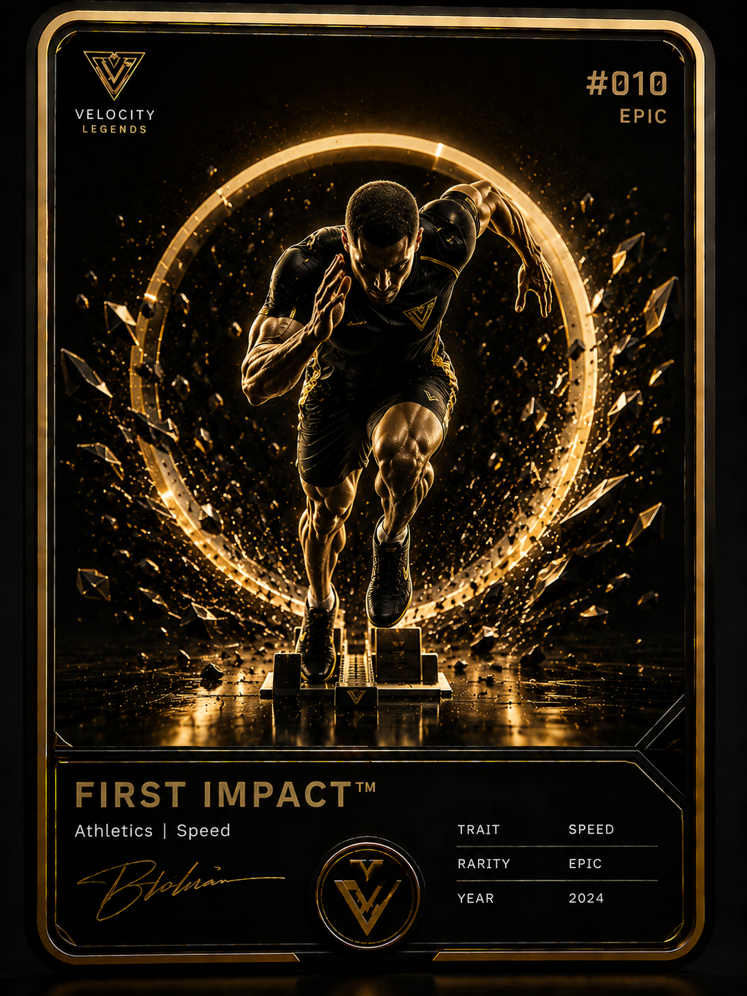 🏃 #010 — FIRST IMPACT™ Trait: Speed Rarity: Epic