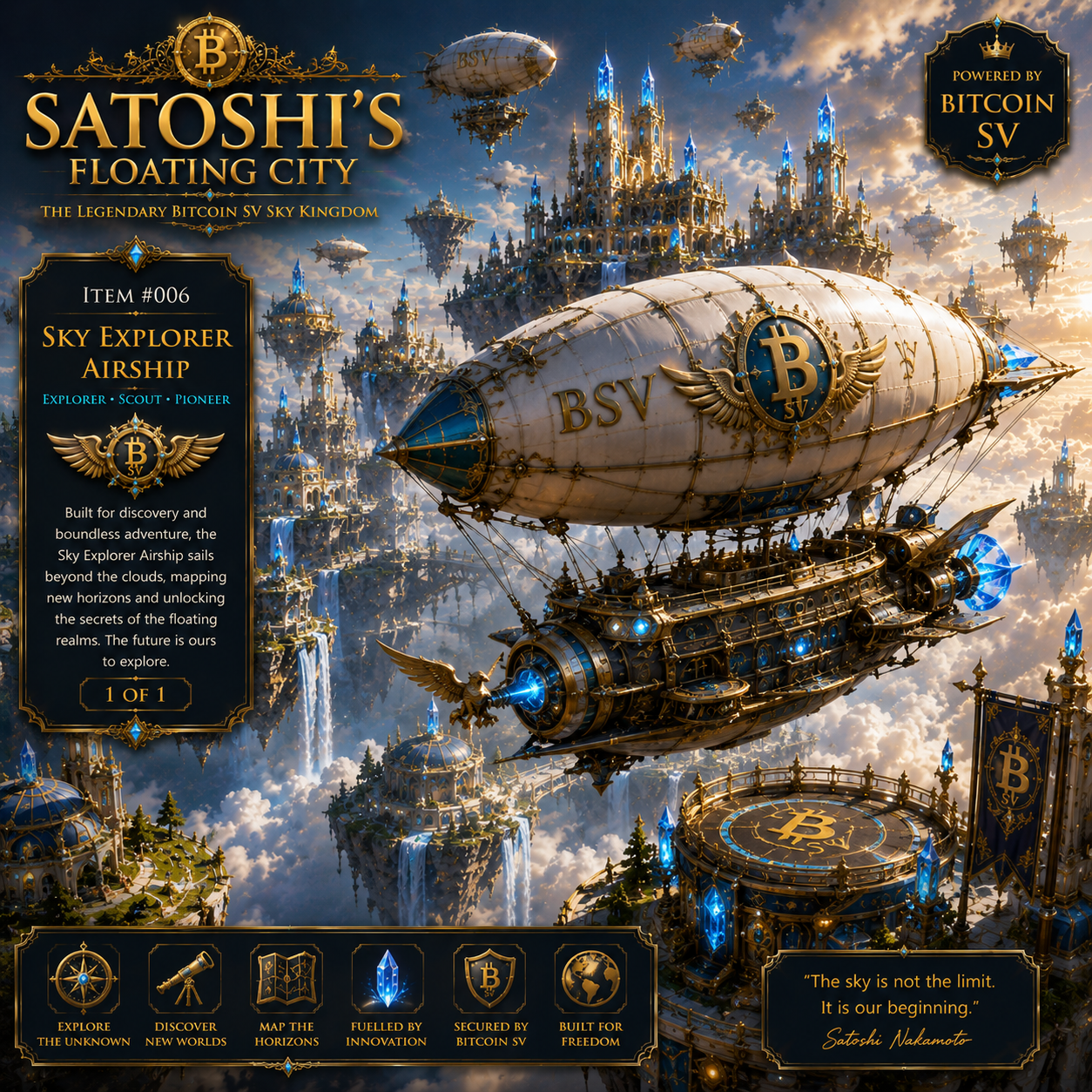 Sky Explorer Airship #006