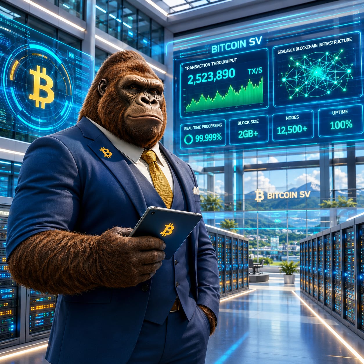 🦍⚙️ BSV Gorilla ⚙️🦍
BSV Futuremakers Collection 11
If you send 1 BSV to my wallet, I'll send it to yo…
