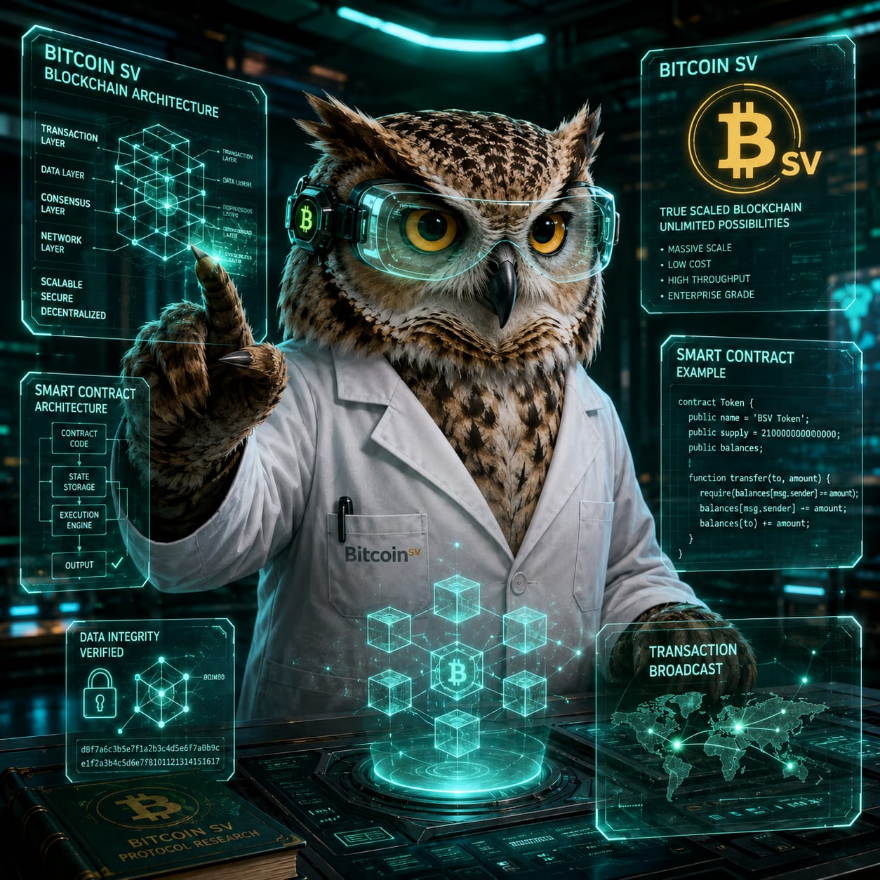 🦉🧠 BSV Owl 🧠🦉
BSV Futuremakers Collection 3
If you send 1 BSV to my wallet, I'll send it to you.
1M…