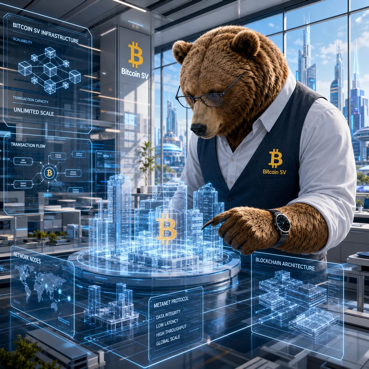 🐻🏗️ BSV Bear 🏗️🐻
BSV Futuremakers Collection 8
If you send 1 BSV to my wallet, I'll send it to you.
1…