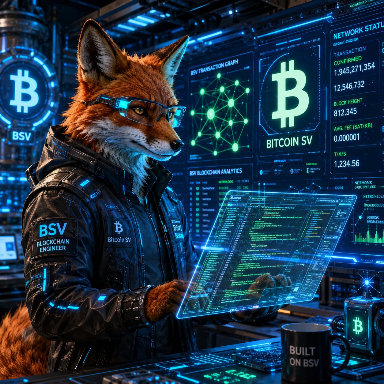 🦊⚡ BSV Fox ⚡🦊
BSV Futuremakers Collection 1 
If you send 1 BSV to my wallet, I'll send it to you.
1…
