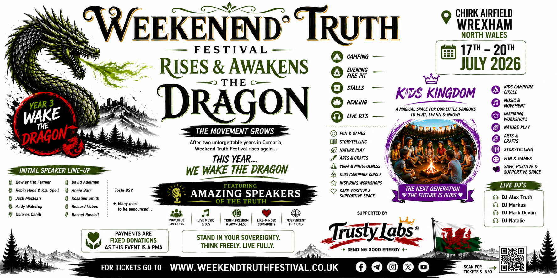 Weekend Truth Festival 
weekendtruthfestival.co.uk