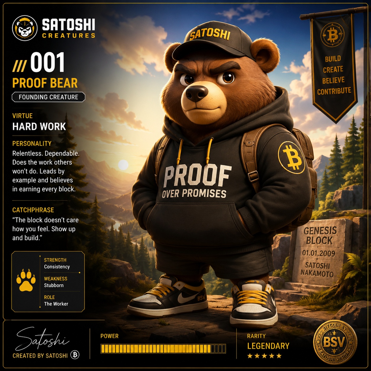🧠⚡ SATOSHI CREATURES ⚡🧠
Not all heroes wear capes.
Some build. Some teach. Some lead. Some never qu…