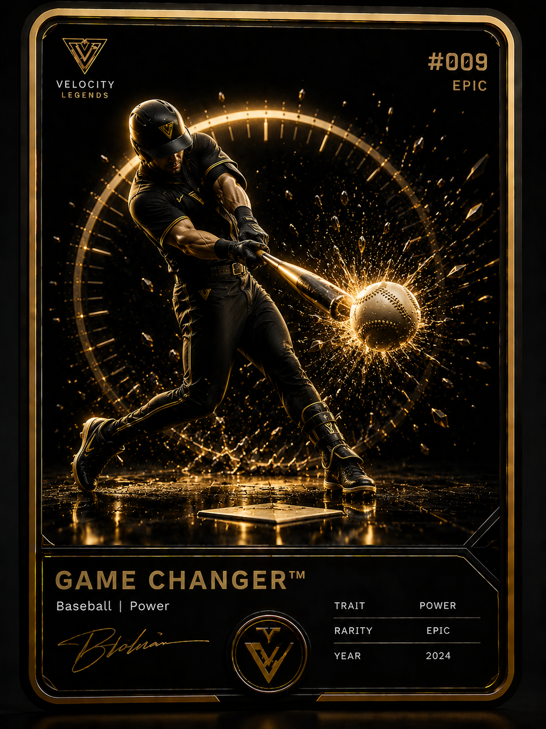 ⚾ #009 — GAME CHANGER™ Trait: Power Rarity: Epic